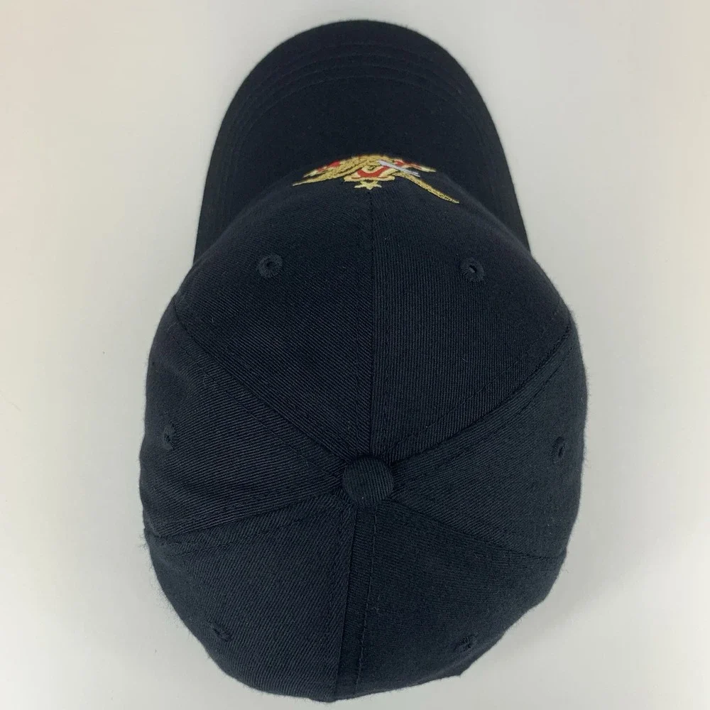Anheuser Busch Brewery Hat Merrimack, NH Black OSFM Unstructured Baseball Cap